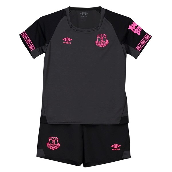 Camiseta Everton Segunda Niño 2018-2019 Negro